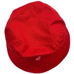 Hand Painted Heart Cherries Red Bucket Hat Photo 4