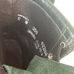 Laredo  Leather Kiltie Logger Boots Dark Emerald Green Lace-Up Women’s Size 6 Photo 9