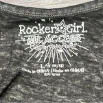 Rock & Roll Cowgirl Rocker Girl All Access Entertainment Lucky Shamrock Black Tee Size L SKU#C24393 Photo 2