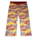 Lucky Brand Y2K: new Lucky ✿ Floral Cropped Penny’s Sweatpants ✿ Red ✿ Big Bang Theory ✿ L Photo 2