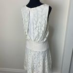 Gabby Skye #112  cream sleeveless dress NWT Photo 2