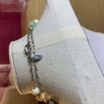 Lia Sophia 0035 Y2K Mixed Media Station Necklace in Pastel Colors Photo 1