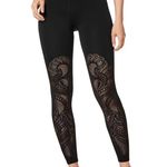 Lululemon X Soul Reveal Tight Lattice Paisley 28" Black Legging Size 8 Photo 2