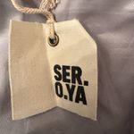 Free People  SER.O.YA Kimi Low Rise Gray Pleated Mini Skirt with Belt Size Small Photo 8