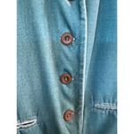 Sunny Leigh  SUPER SOFT TEAL VELVET JACKET‎ SIZE 6 Vintage Photo 2