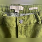 Nicki Minaj Nicky Minaj Mid-Rise Denim Green Short Shorts Size‎ 13/14 Photo 2