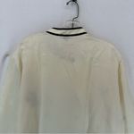 NWT Naked Beast 100% Silk Panda Embroidered Shirt Blouse Women’s Medium … White Photo 9