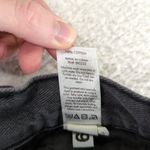 PacSun High-rise Straight Leg Jeans Black Distressed Women's Size 29 Rigid Denim Photo 9