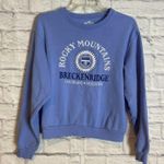 Hollister  Girls Cozy Embroidered Loungewear Casual Sweatshirt Size Small Photo 0