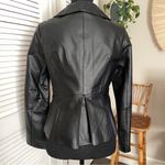Guess Black Leather Jacket Photo 6