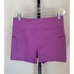 Zella Purple Athletic Work Out Shorts Medium NEW Photo 0