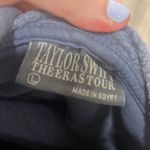 Taylor Swift  L/G The Eras Tour Merch Blue Concert Hoodie Sweatshirt Size Large Photo 3