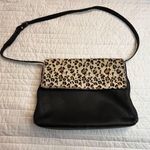 Supresa black and leopard leather handbag Brown Photo 0