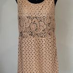 Kori Lace Sleeveless Dress in Beige small Photo 0