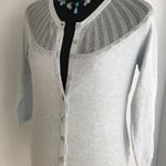 Light Buttoned Cardigan Sweater NWOT Blue Size L Photo 0