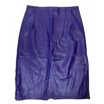 Vintage Firenze Santa Barbara Purple Leather High Photo 0