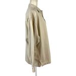 American Eagle Vintage 80s Outfitters Beige Button Fron Lightweight Shacket S Photo 5