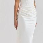 House Of CB size L D-DD 'Persephone' Ivory Strapless Corset Dress NWOT Photo 1