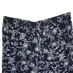 Caslon Blue Linen Blend Wide Leg Crop Pants - Size Medium Photo 5