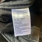 American Eagle Mom Jeans Black/Gray Stretch Hi Rise Photo 4