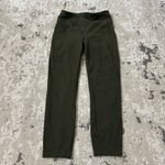 Lululemon  Time To Sweat Crop 23" Size 6 - Dark Olive Photo 1