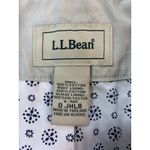 LL Bean Blazer Womens Size‎ 8 Button Front Neutral Beige Career Business Jacket Tan Photo 4
