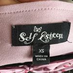 Self Esteem Vintage Pink Mesh Babydoll Top Y2K Fairycore Romantic Coquette Retro XS Photo 3