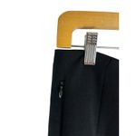 Akris Black Women's Pants 8 Wool High Rise Career Quiet Luxury Trousers Work Photo 5