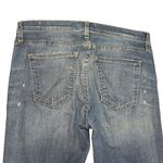 Current/Elliott  Distressed Denim Jeans Women's Size 28 Ripped Knee Dark Wash Photo 5