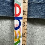 Bill Blass NEW Vintage  Denim Jacket Womens Large Blue Jean 90s Pockets Button Photo 7