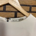Alice + Olivia Alice + Olivia Virgil White Dress Size 0 Photo 11