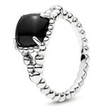 Pandora Vibrant Spirit Ring Black Crystal  Photo 0