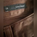 Edwin cai classic straight brown denim jeans size 24 Photo 4