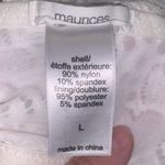 Maurice's Womens Large Bralette Bra in White Lace Racerback Large Photo 5