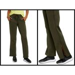 Zella ππ Tour Triple Knit Performance Track Pants ~ Green Rosin Medium M NWT Photo 1