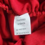 Red Cut Out Mini Dress Size Small Red Bodycon Mini Dress with Cut Photo 6