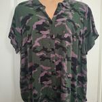 Torrid  Sz 4 Camouflage Button-Up Shirt Photo 11