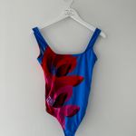 Farm Rio Watercolor Floral One Piece Swim M Photo 3