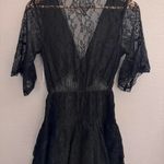Free People  Reversible Lala Lace Mini Dress Black Size XS NWT MSRP $128 Photo 5