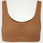 SKIMS  SET Waffle Loungewear Button Front Bra Top and Loungewear Pants Size: S Photo 3