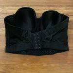 French Kiss Black Strapless Bustier Corset Womens Size Large Underwire Padded Photo 3