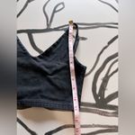 Little Black Crop Top Bralette Sports Bra Tank Top Women’s Sz S EUC Photo 4