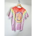 Pink Floyd  Tee Womens Size Small Tie Dye Crewneck 100% Cotton Short Sleeve Photo 2
