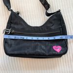Juicy Couture  Material Girl Black All Over Print Shoulder Bag with Coin Pouch Photo 10