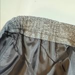 Sag Harbor Wool Blend Lined Charcoal Midi Skirt Size 12 Gray Photo 7