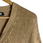 Ralph Lauren Polo  Tan Beige Linen Knit Button Front Cardigan Sweater Size Small Photo 6