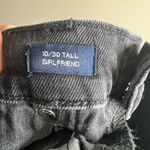 Gap jeans black size 10/30 tall raw hem Photo 9