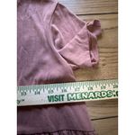 American Eagle  Women Size XS Babydoll Tiered‎ Short Sleeve Shirt Stretch Flowing Photo 4