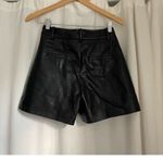 Aritzia  black leather shorts  Photo 1