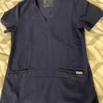 FIGS Navy Scrub Top Photo 0